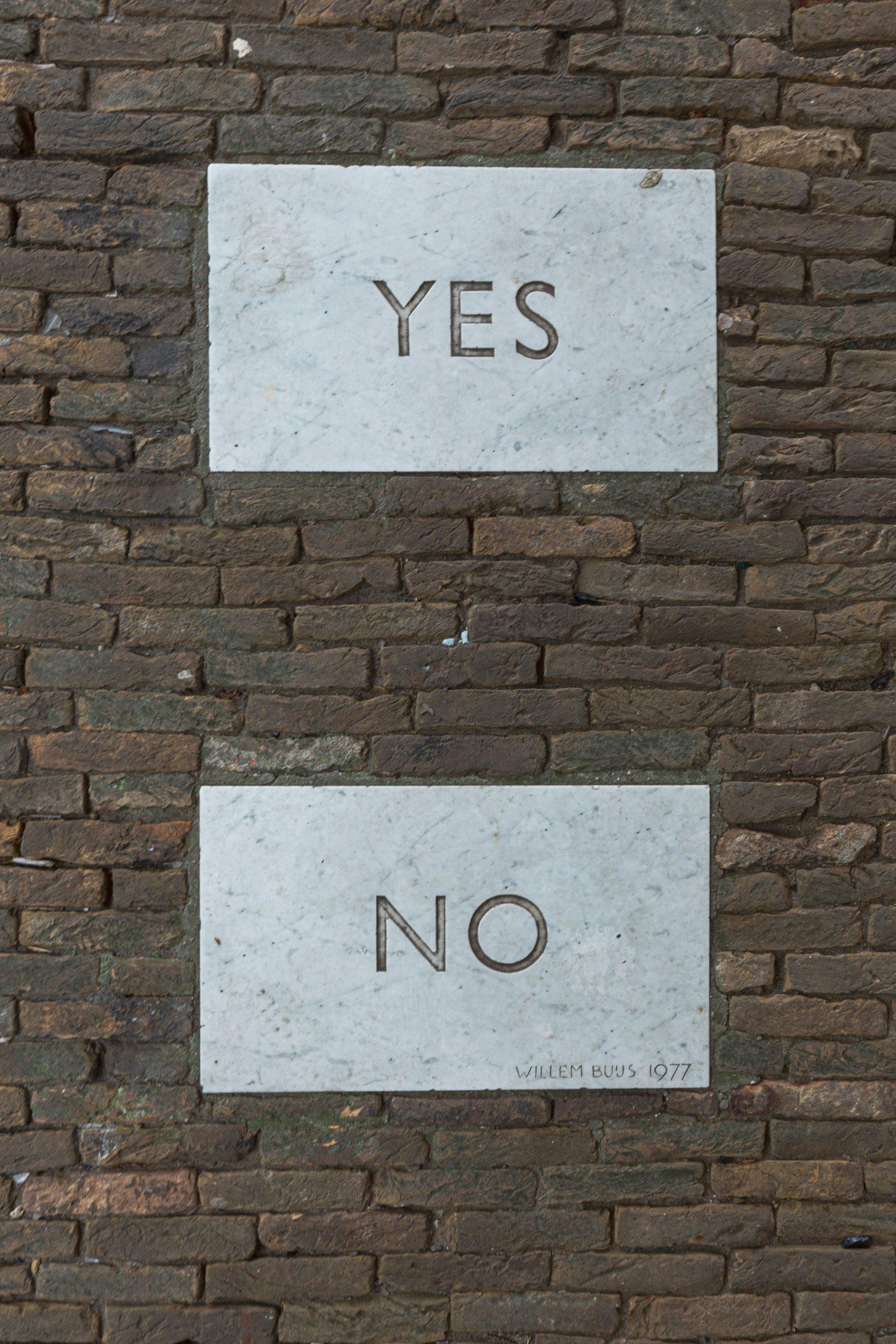 Yes or No? Really?